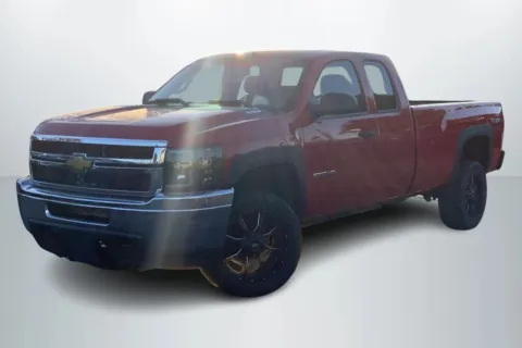 Red 2012 Chevrolet Silverado 2500 HD Extended Cab Work Truck Pickup 4D 8 ft for sale in Janesville, WI