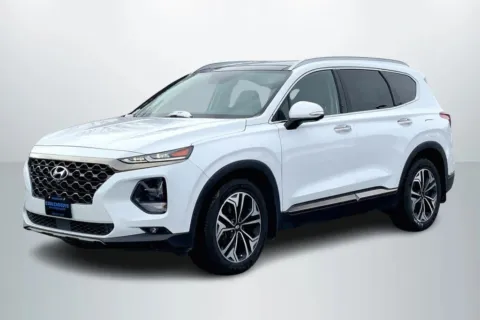 White 2020 Hyundai Santa Fe 2.0T Limited Sport Utility 4D for sale in Janesville, WI