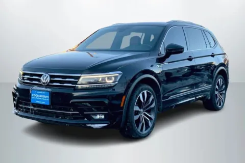 Black 2020 Volkswagen Tiguan SEL Premium R-Line 4MOTION Sport Utility 4D for sale in Janesville, WI