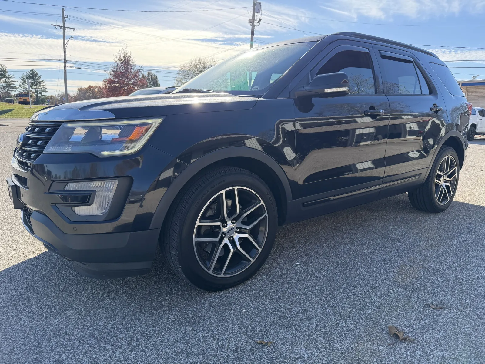 Black 2017 Ford Explorer Sport for sale in Bedford, IN