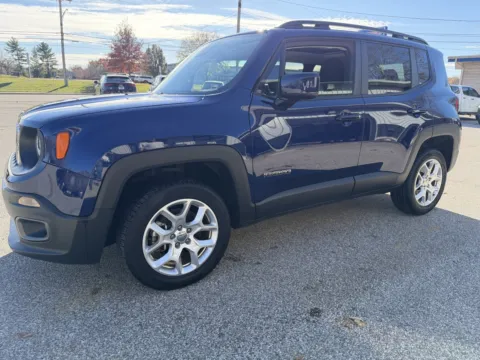 Blue 2018 Jeep Renegade Latitude for sale in Bedford, IN