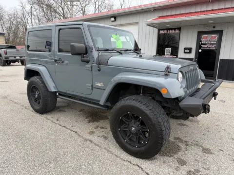 Another view of 2014 Jeep Wrangler Sahara for sale in Bedford, IN at B&B Cars Inc.