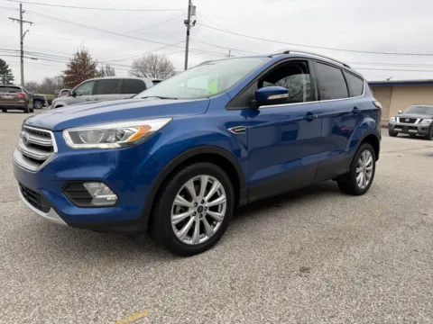 Blue 2017 Ford Escape Titanium for sale in Bedford, IN