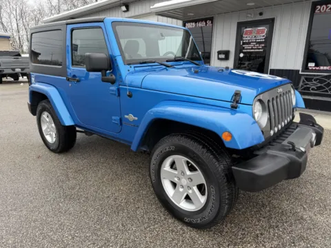 Another view of 2014 Jeep Wrangler Freedom Edition for sale in Bedford, IN at B&B Cars Inc.