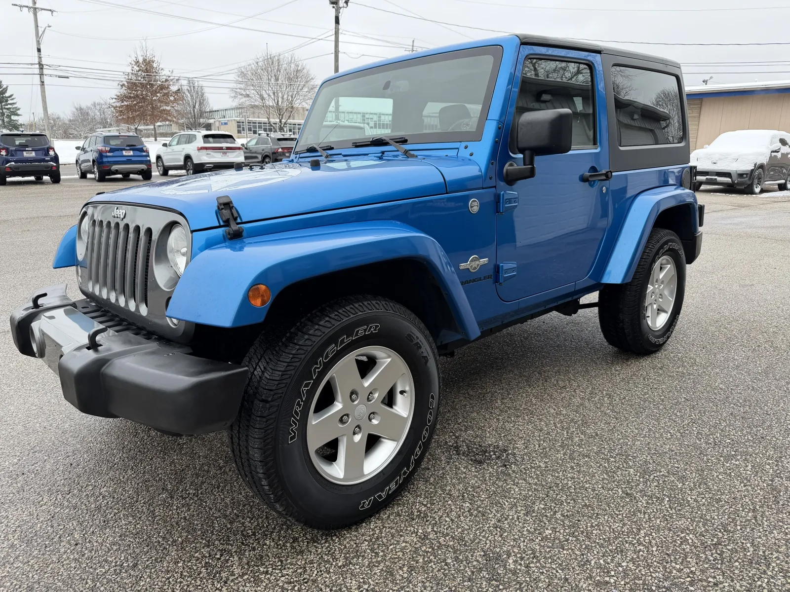 Silver 2014 Jeep Wrangler Freedom Edition for sale in Bedford, IN