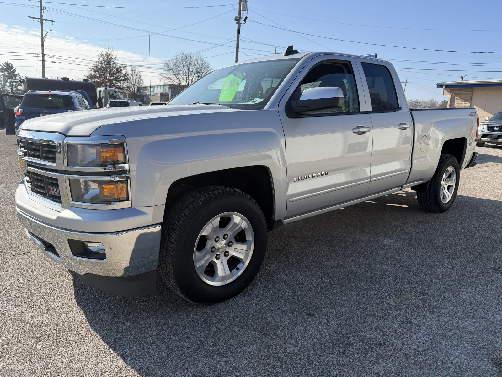 Gray 2015 Chevrolet Silverado 1500 LT Z71 for sale in Bedford, IN