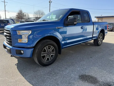 Blue 2015 Ford F-150 XLT for sale in Bedford, IN