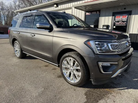 Another view of 2018 Ford Expedition Platinum for sale in Bedford, IN at B&B Cars Inc.