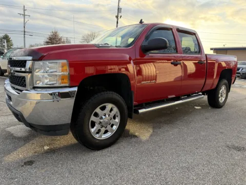 Red 2013 Chevrolet Silverado 2500HD LT for sale in Bedford, IN