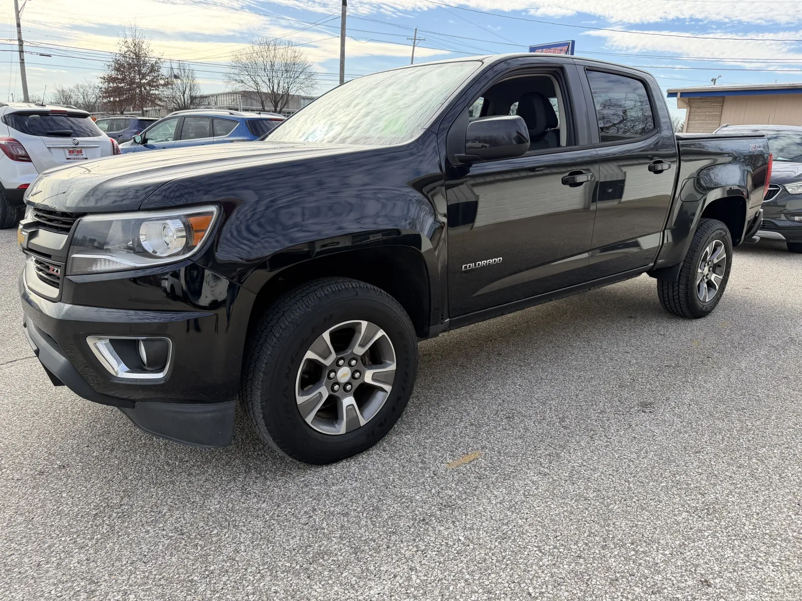 Black 2015 Chevrolet Colorado Z71 for sale in Bedford, IN