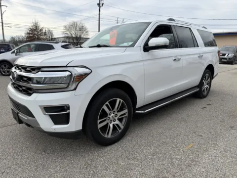 White 2022 Ford Expedition MAX Limited for sale in Bedford, IN