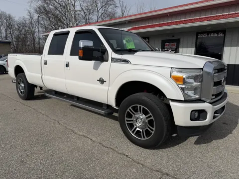Another view of 2015 Ford F-350 Super Duty Platinum for sale in Bedford, IN at B&B Cars Inc.