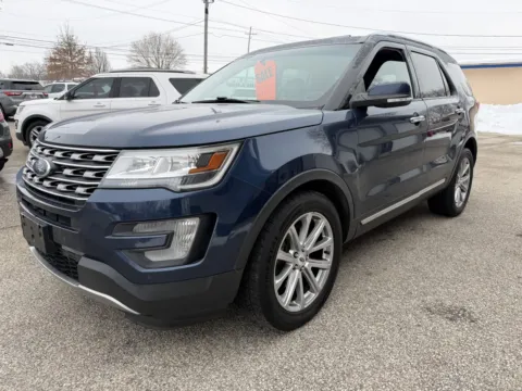Blue 2016 Ford Explorer Limited for sale in Bedford, IN