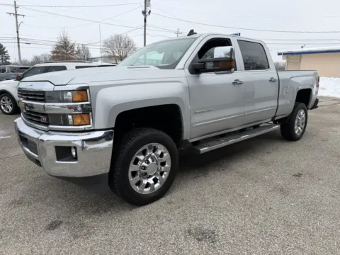 Silver 2016 Chevrolet Silverado 2500HD LTZ for sale in Bedford, IN