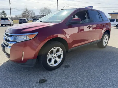 Red 2013 Ford Edge SEL for sale in Bedford, IN