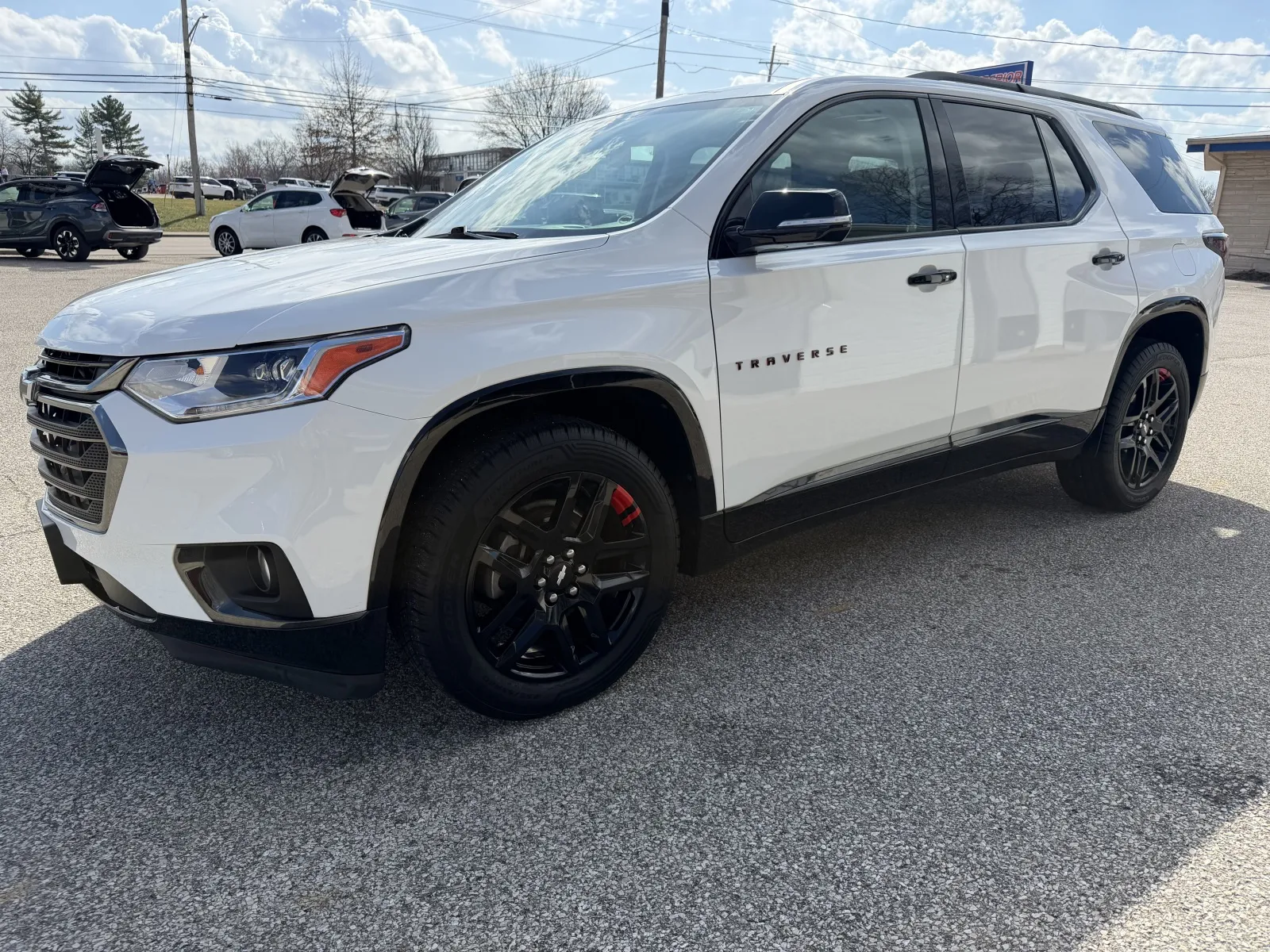White 2018 Chevrolet Traverse Premier for sale in Bedford, IN