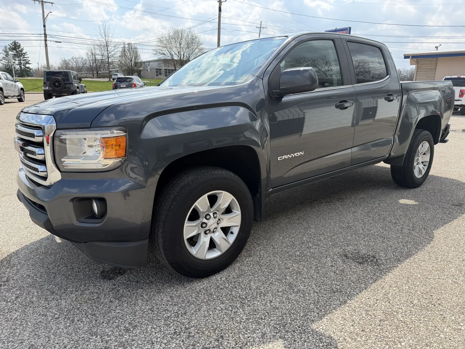 Gray 2015 GMC Canyon SLE for sale in Bedford, IN