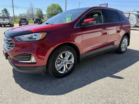 Red 2019 Ford Edge SEL for sale in Bedford, IN
