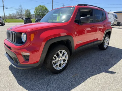 Red 2022 Jeep Renegade Latitude for sale in Bedford, IN