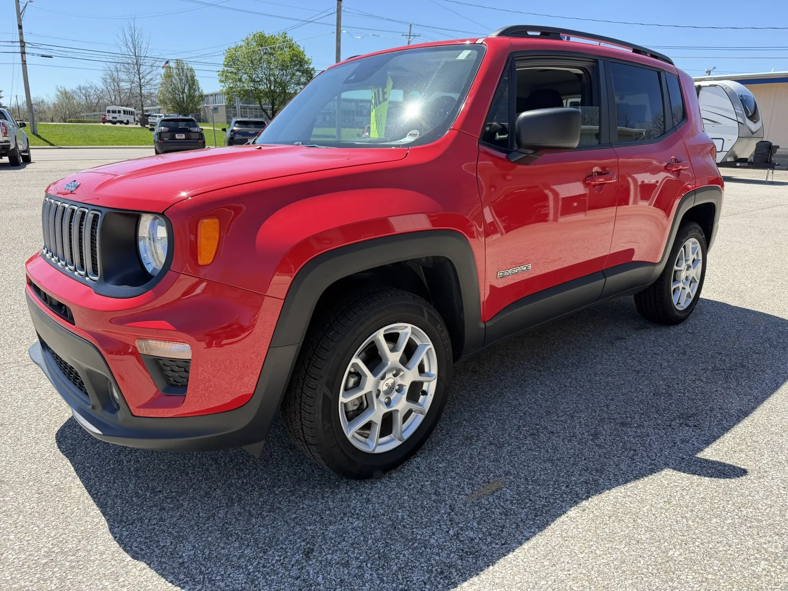Red 2022 Jeep Renegade Latitude for sale in Bedford, IN