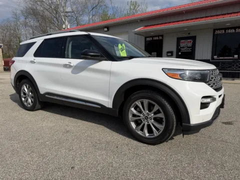 Another view of 2021 Ford Explorer Limited for sale in Bedford, IN at B&B Cars Inc.