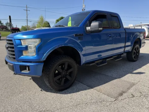 Blue 2015 Ford F-150 XLT for sale in Bedford, IN