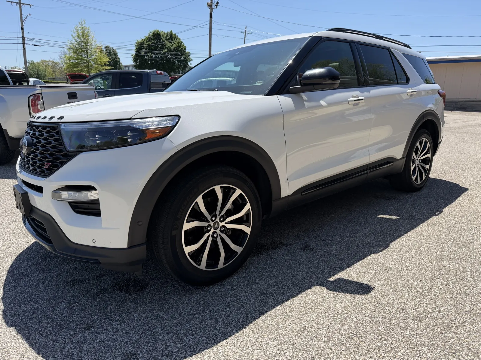White 2020 Ford Explorer ST for sale in Bedford, IN