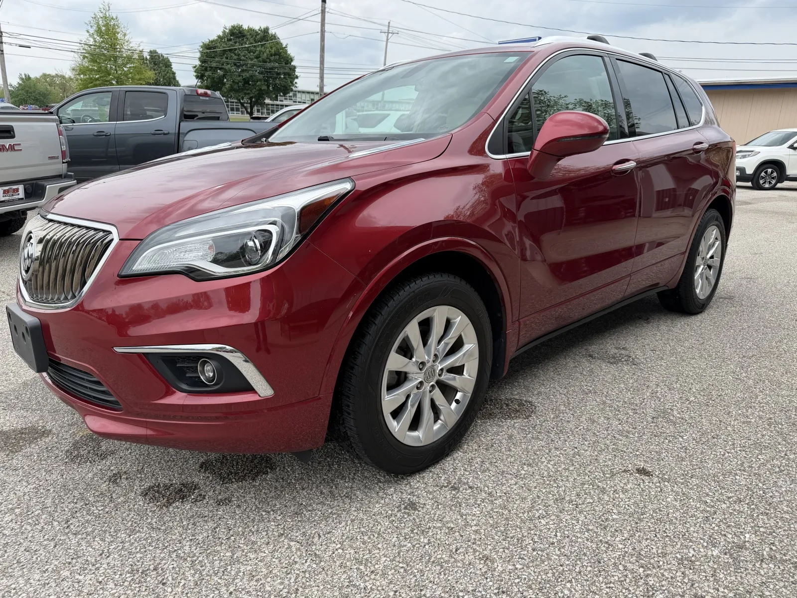 Red 2017 Buick Envision Essence for sale in Bedford, IN
