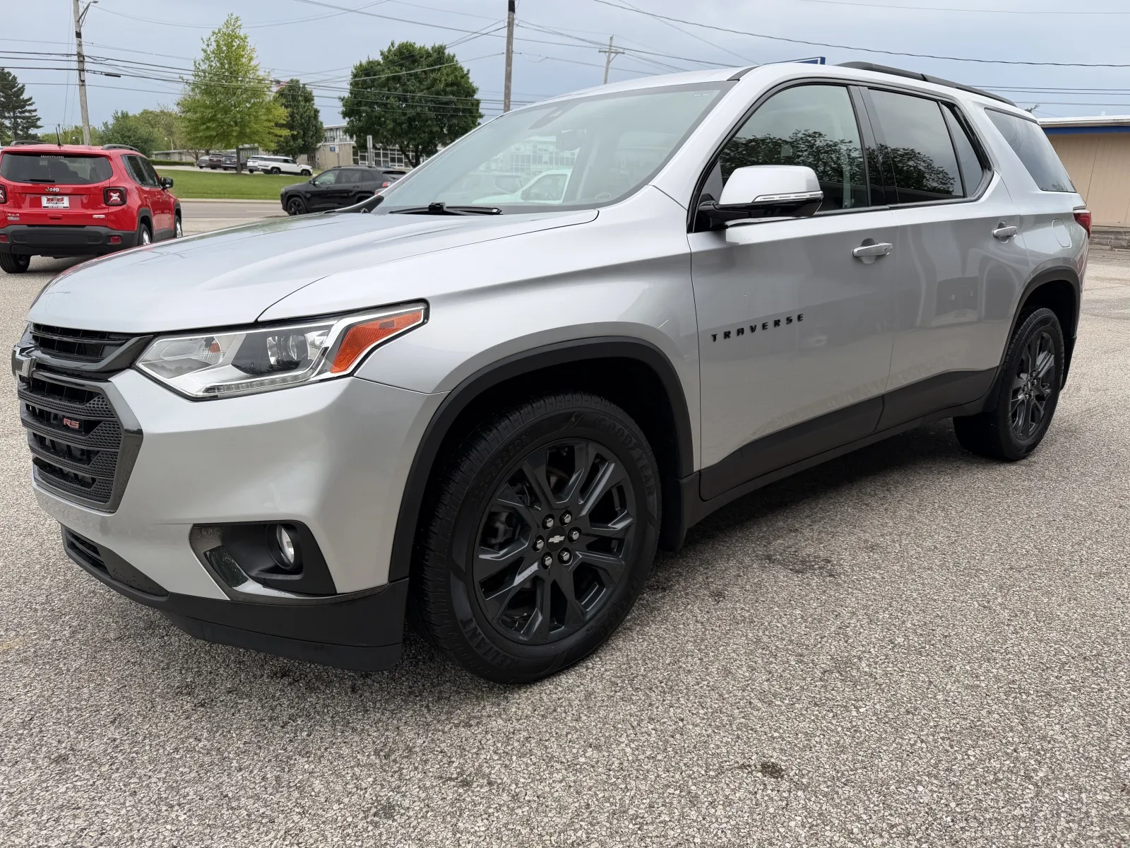 Silver 2021 Chevrolet Traverse RS for sale in Bedford, IN
