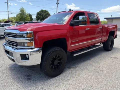 Red 2017 Chevrolet Silverado 2500HD LTZ for sale in Bedford, IN