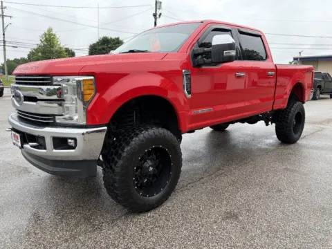 Red 2017 Ford F-250 Super Duty Lariat for sale in Bedford, IN