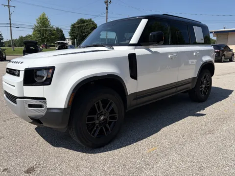White 2024 Land Rover Defender 110 P300 S for sale in Bedford, IN