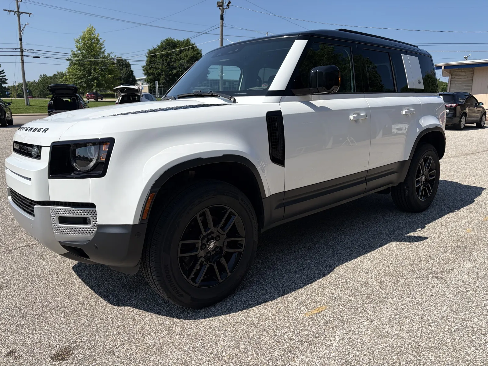 White 2024 Land Rover Defender 110 P300 S for sale in Bedford, IN