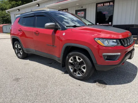 Another view of 2018 Jeep Compass Trailhawk for sale in Bedford, IN at B&B Cars Inc.