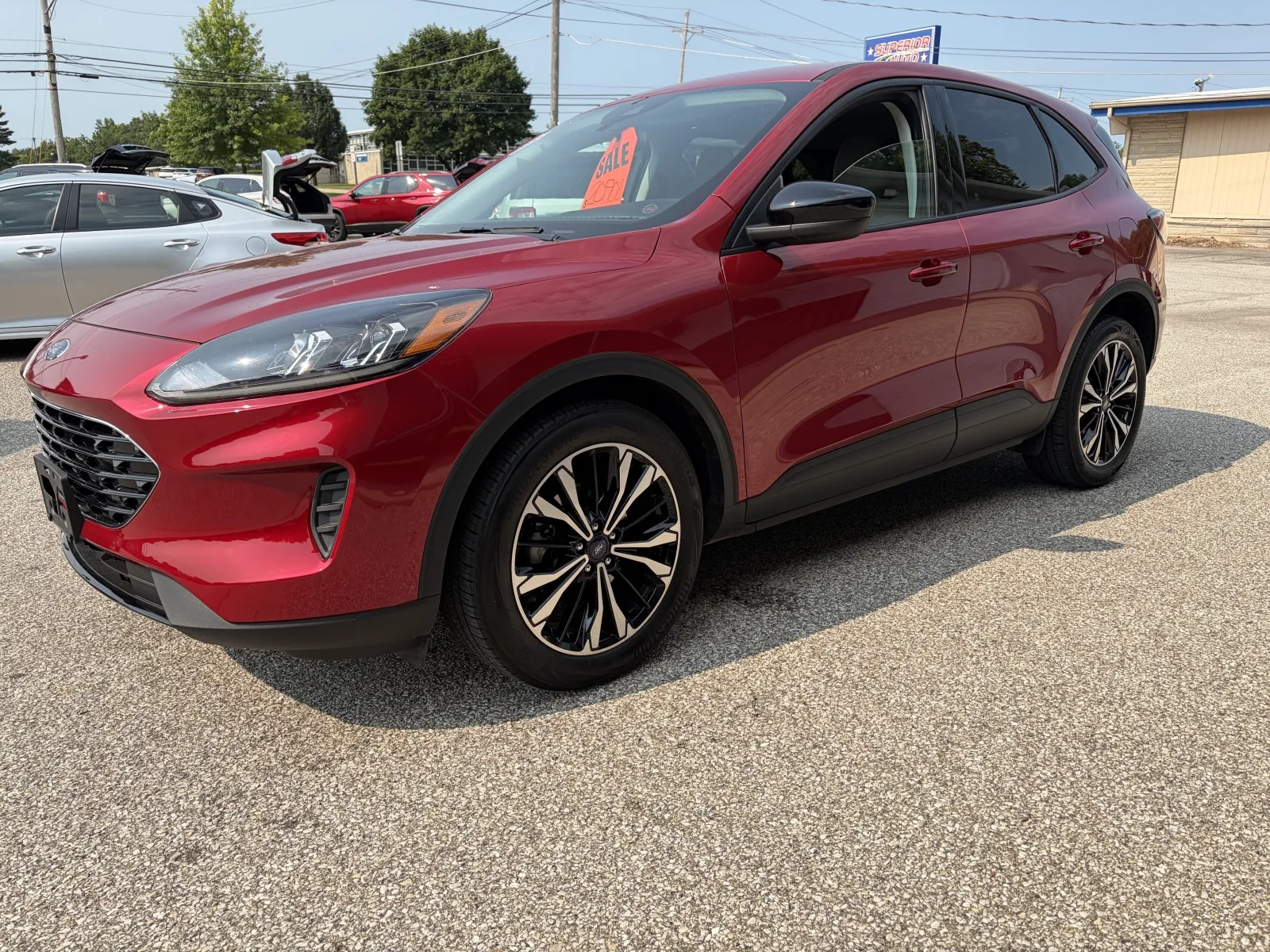 Red 2021 Ford Escape SE for sale in Bedford, IN