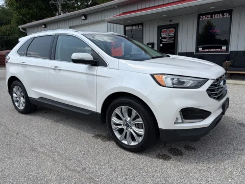 Another view of 2019 Ford Edge Titanium for sale in Bedford, IN at B&B Cars Inc.