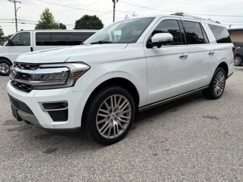 White 2023 Ford Expedition MAX Limited for sale in Bedford, IN