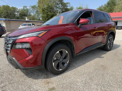 Red 2024 Nissan Rogue SV for sale in Bedford, IN