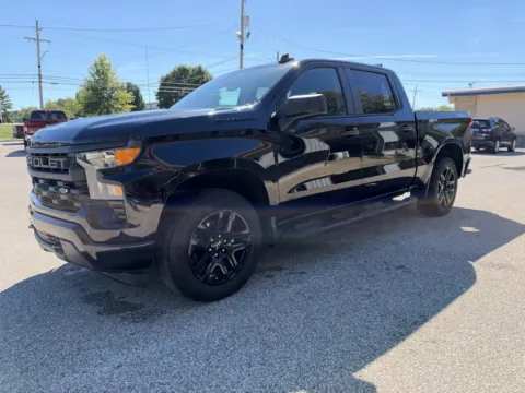 Black 2022 Chevrolet Silverado 1500 Custom for sale in Bedford, IN