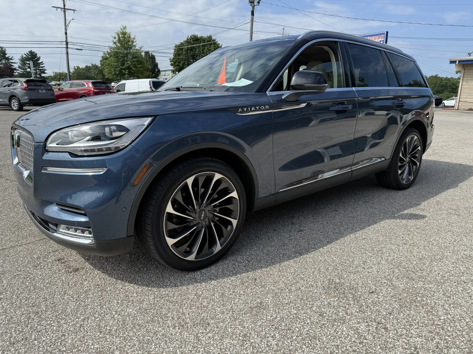 Blue 2020 Lincoln Aviator Reserve for sale in Bedford, IN