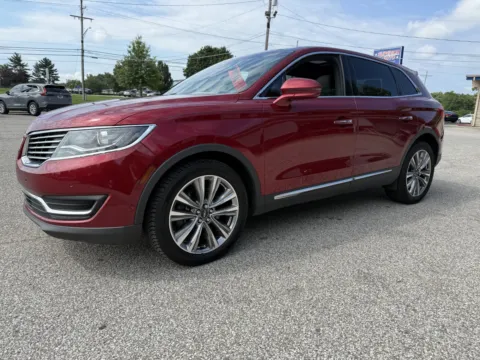 Red 2016 Lincoln MKX Reserve for sale in Bedford, IN