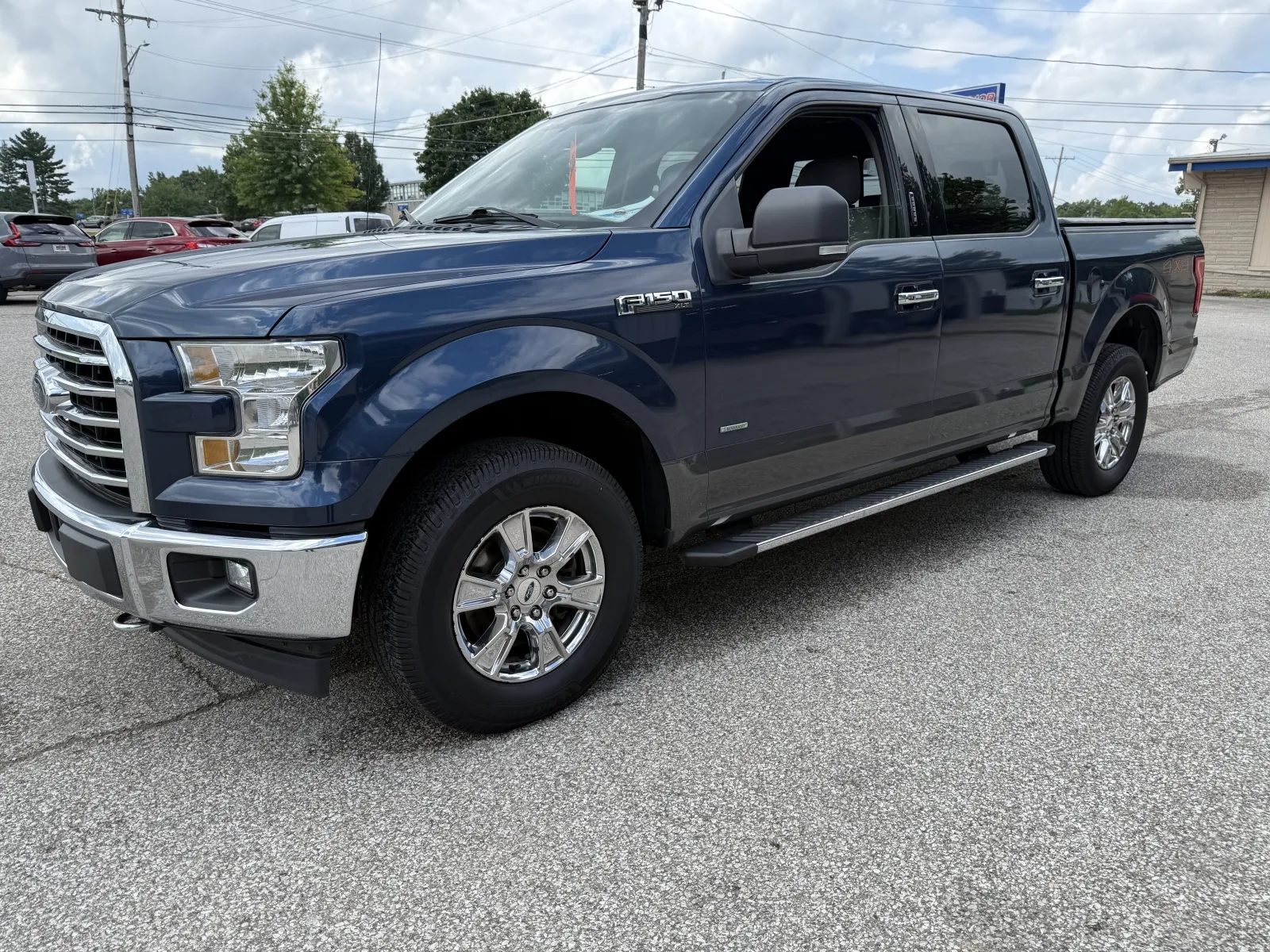 Blue 2017 Ford F-150 XLT for sale in Bedford, IN
