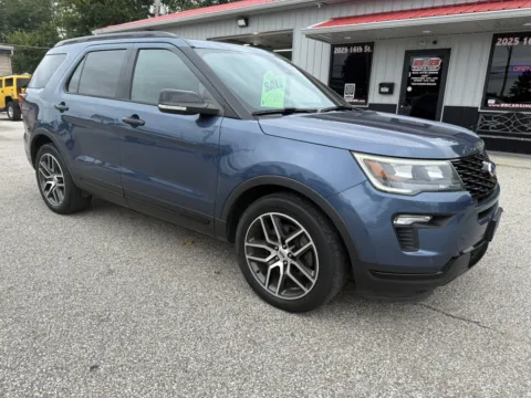 Another view of 2018 Ford Explorer Sport for sale in Bedford, IN at B&B Cars Inc.