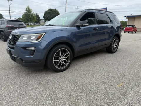 Blue 2018 Ford Explorer Sport for sale in Bedford, IN