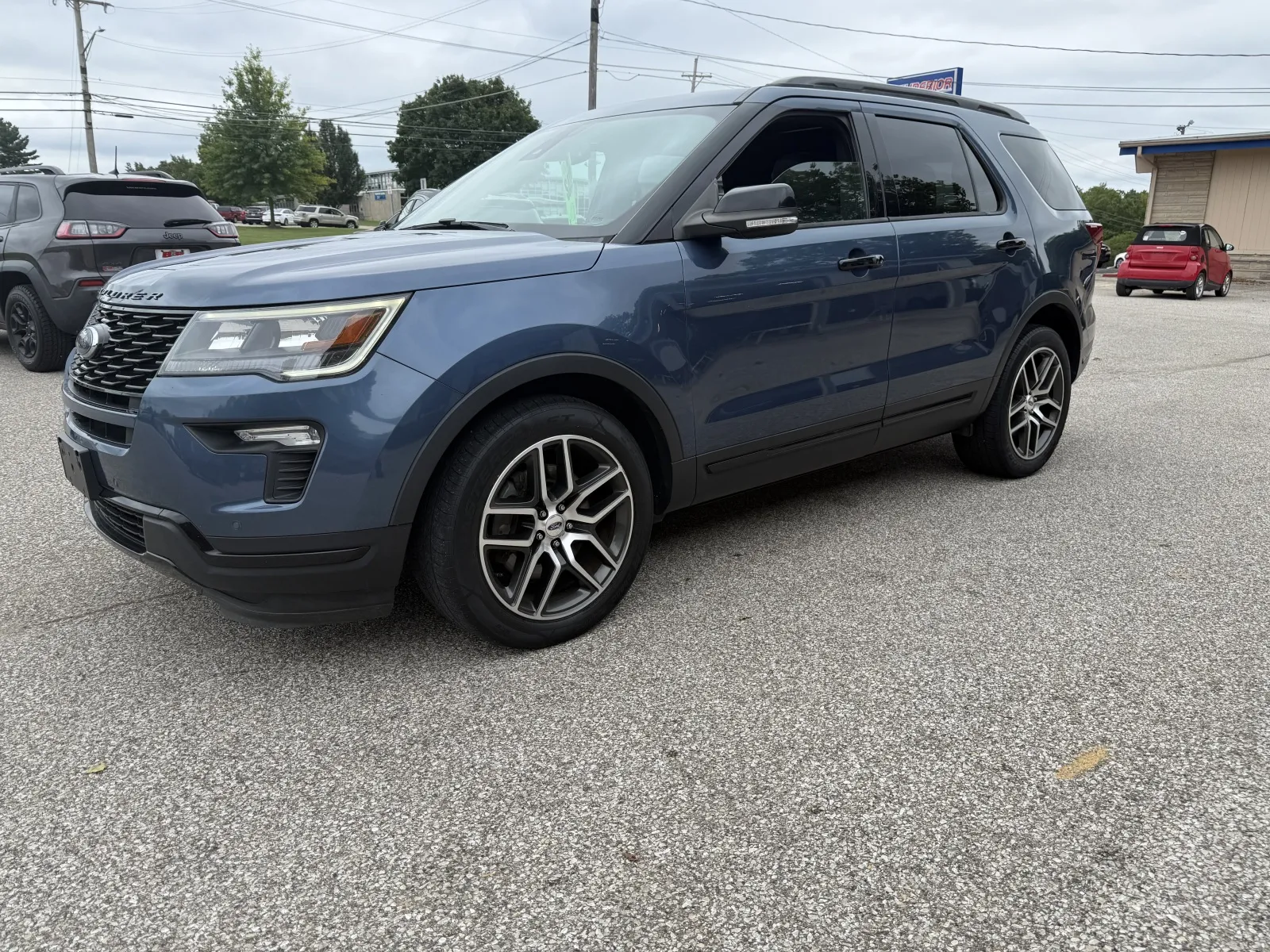 Blue 2018 Ford Explorer Sport for sale in Bedford, IN
