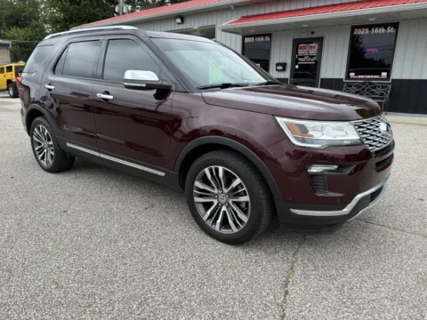 Another view of 2019 Ford Explorer Platinum for sale in Bedford, IN at B&B Cars Inc.