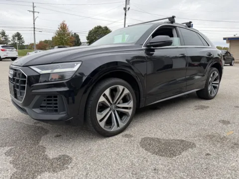 Black 2019 Audi Q8 quattro Premium Plus 55 TFSI for sale in Bedford, IN