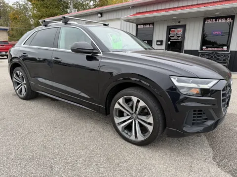 Another view of 2019 Audi Q8 quattro Premium Plus 55 TFSI for sale in Bedford, IN at B&B Cars Inc.