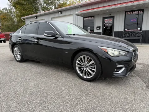 Another view of 2019 INFINITI Q50 3.0T Luxe for sale in Bedford, IN at B&B Cars Inc.