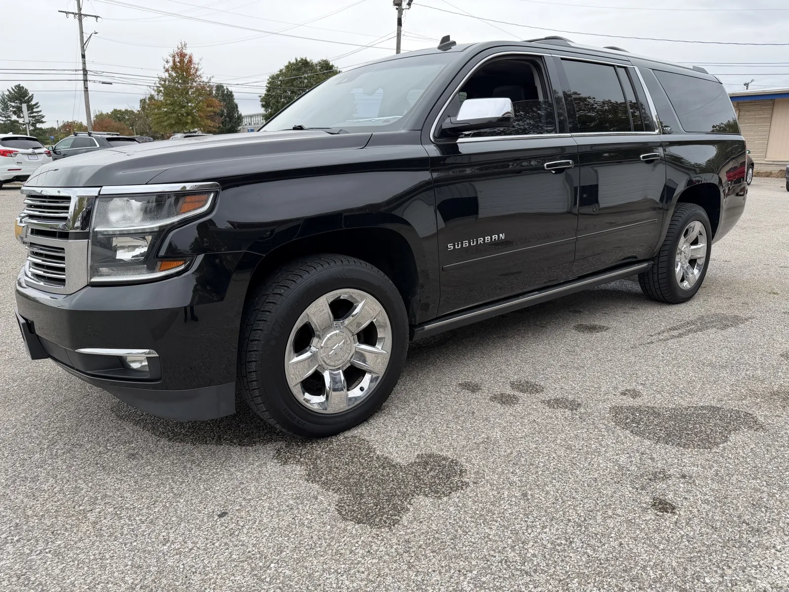 Black 2015 Chevrolet Suburban LTZ for sale in Bedford, IN